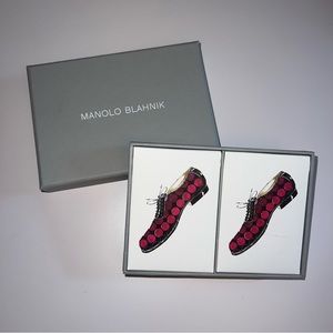 Manolo Blahnik Men’s Shoe Playing Cards